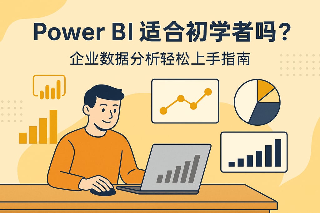 Power BI适合初学者吗？企业数据分析轻松上手指南